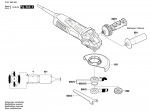 Bosch 3 601 G9P 000 Gws 19-125 Cie Angle Grinder 230 V / Eu Spare Parts